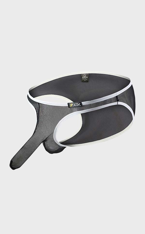 Men's Mesh Bikini with Sheath Men's Mesh Bikini with Sheath