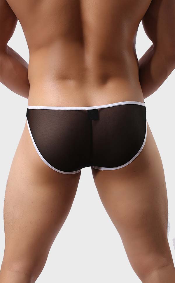 Men's Mesh Bikini with Sheath Men's Mesh Bikini with Sheath