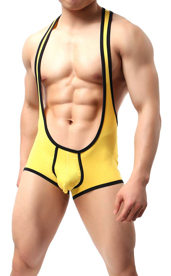 Men's Jockstrap Bodysuit U Convex Pouch Men's Jockstrap Bodysuit U Convex Pouch