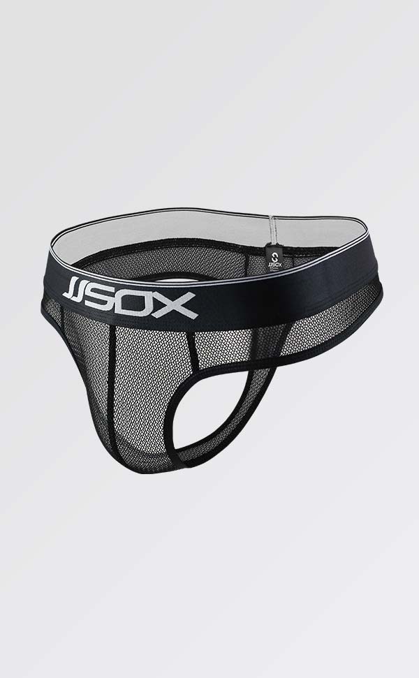 Men's Sex Mesh Wide Waist Thongs Men's Sex Mesh Wide Waist Thongs