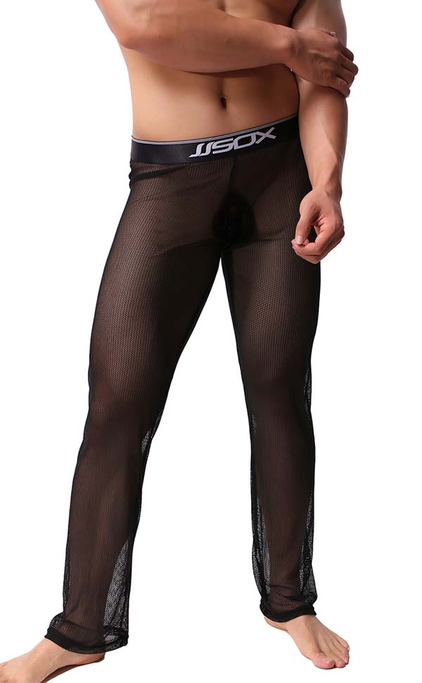 Men's Sex Mesh See Through Pants Men's Sex Mesh See Through Pants