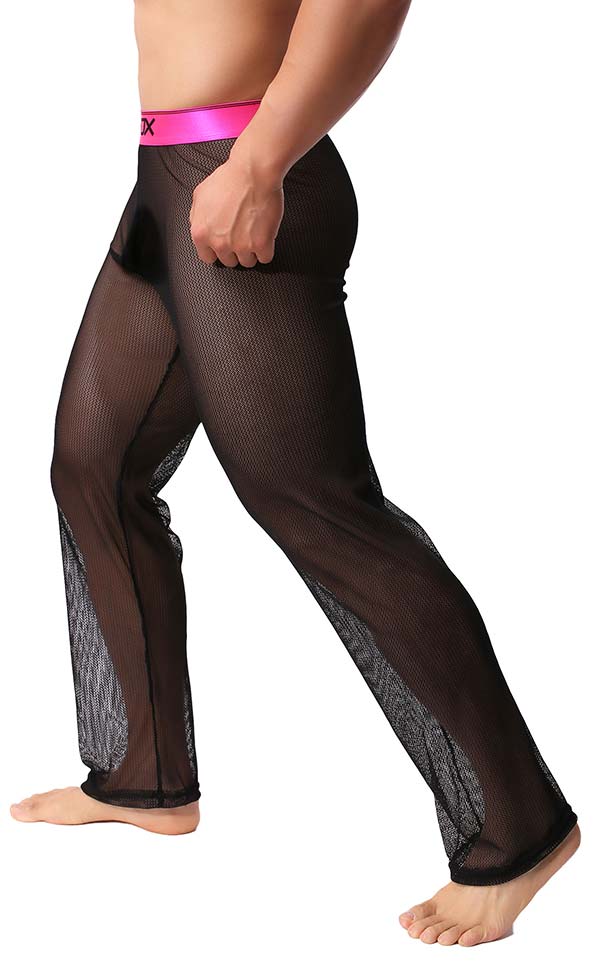 Men's Sex Mesh See Through Pants Men's Sex Mesh See Through Pants