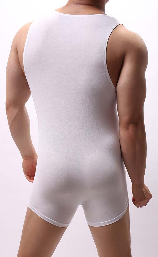 Men's Modal U Convex Pouch Bodysuit Men's Modal U Convex Pouch Bodysuit
