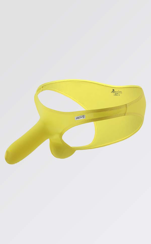 Silky Nylon Solid Color Briefs with Sheath Silky Nylon Solid Color Briefs with Sheath