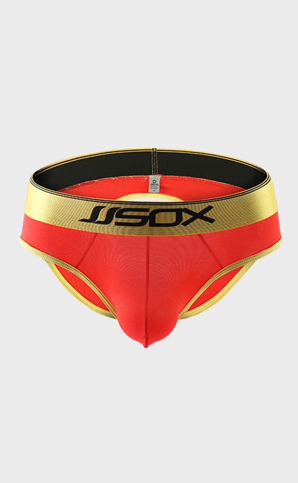 Men's Modal Bicolor Briefs Butt Open Men's Modal Bicolor Briefs Butt Open