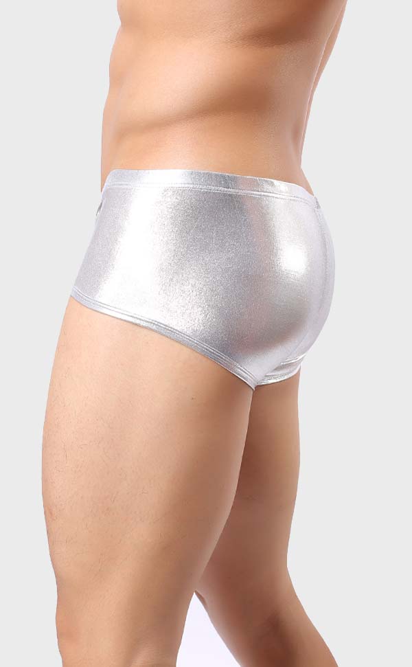 Metal Color Men's U-Shape Micro Trunks Metal Color Men's U-Shape Micro Trunks