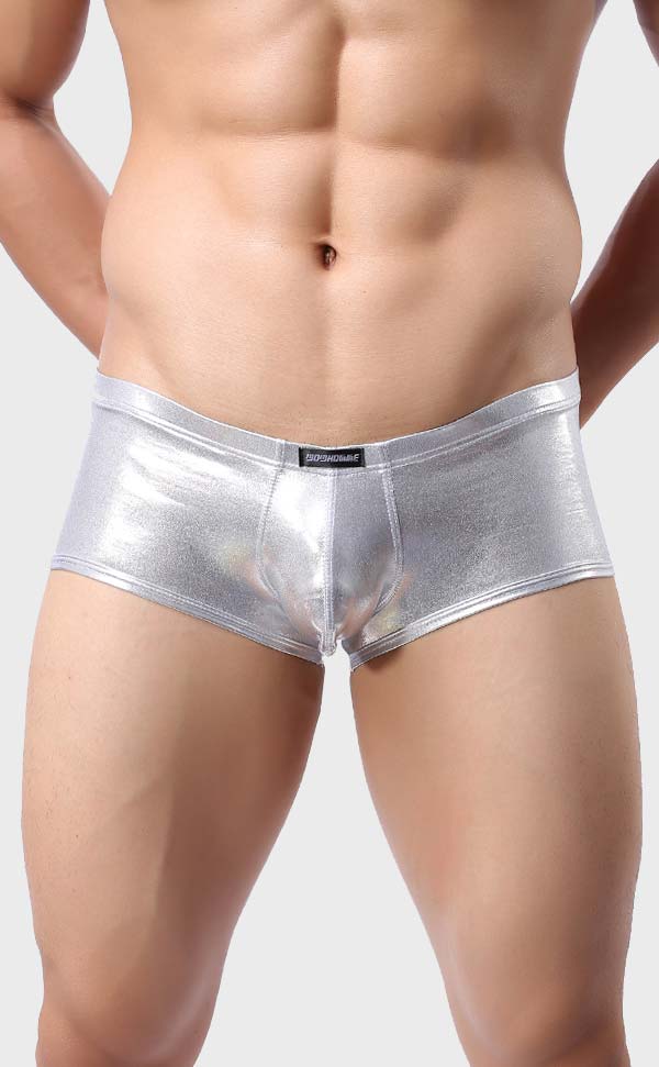 Metal Color Men's U-Shape Micro Trunks Metal Color Men's U-Shape Micro Trunks