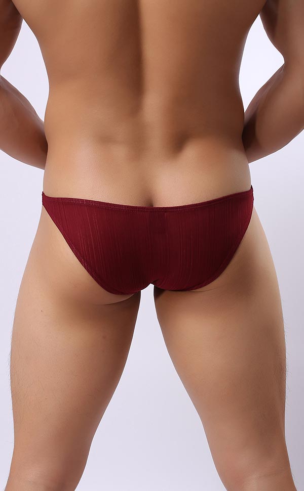 Men's Ribbed Bicolor U-Shape Bikini Men's Ribbed Bicolor U-Shape Bikini