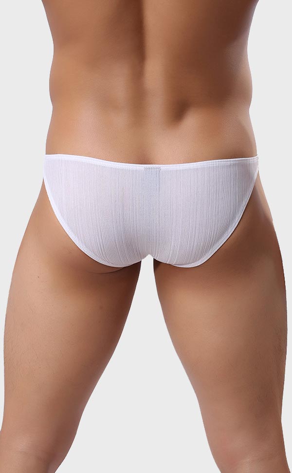 Men's Ribbed Bicolor U-Shape Bikini Men's Ribbed Bicolor U-Shape Bikini