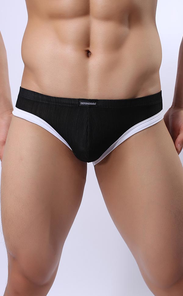 Men's Ribbed Briefs Butt Open Men's Ribbed Briefs Butt Open