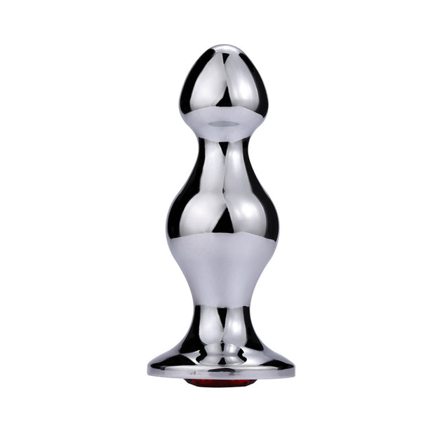 Bullet-shaped Jeweled Metal Butt Plug Bullet-shaped Jeweled Metal Butt Plug