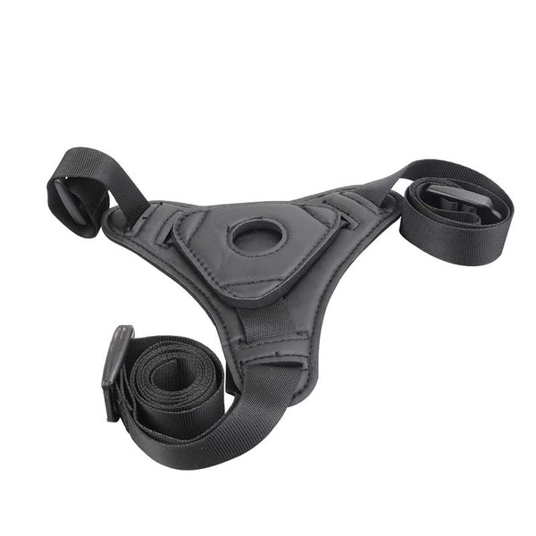 Unisex Strap-On Harness Kit with Pegging Round Dildo Unisex Strap-On Harness Kit with Pegging Round Dildo