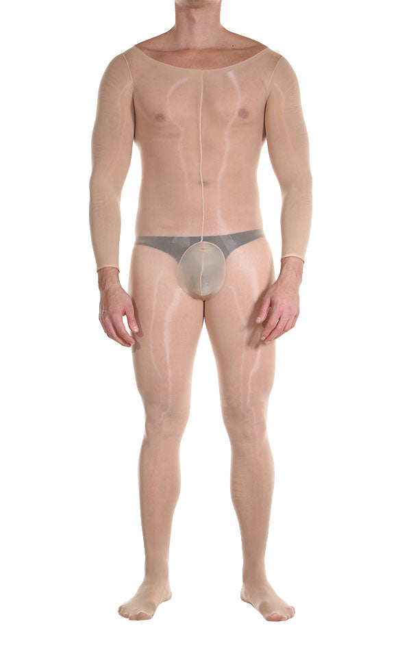 Glossy Long Sleeve Bodystocking Glossy Long Sleeve Bodystocking