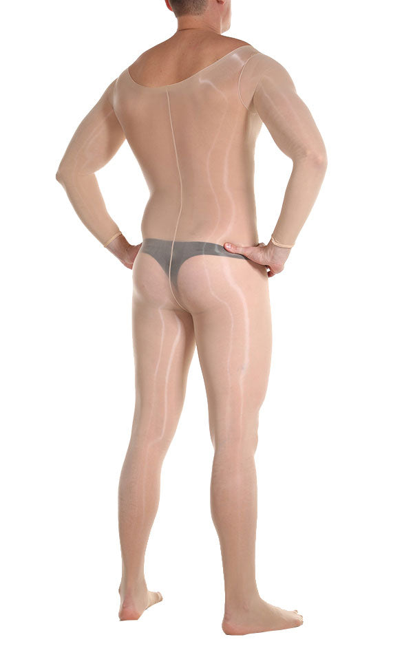 Glossy Long Sleeve Bodystocking Glossy Long Sleeve Bodystocking