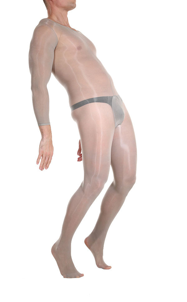 Glossy Long Sleeve Bodystocking Glossy Long Sleeve Bodystocking