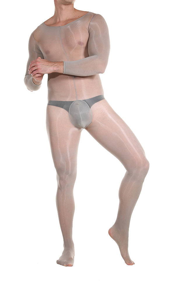 Glossy Long Sleeve Bodystocking Glossy Long Sleeve Bodystocking