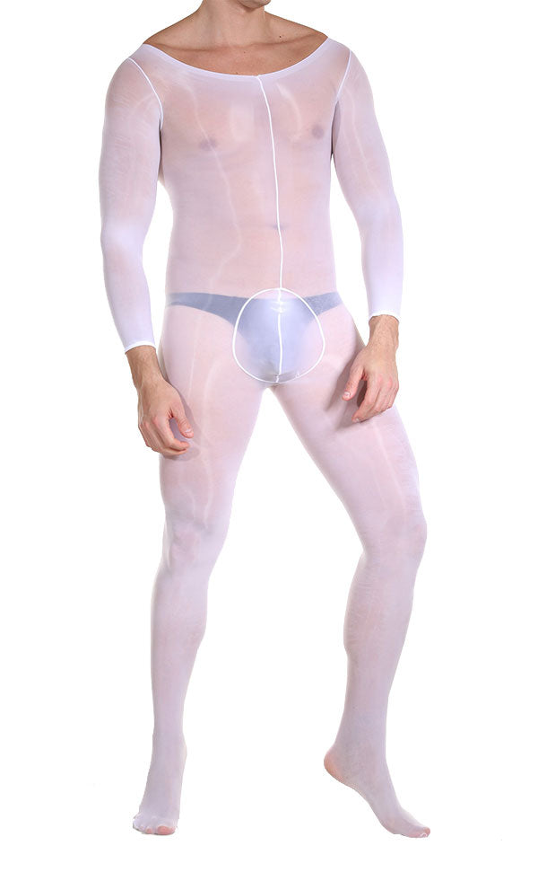 Glossy Long Sleeve Bodystocking Glossy Long Sleeve Bodystocking