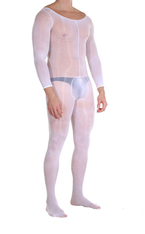 Glossy Long Sleeve Bodystocking Glossy Long Sleeve Bodystocking