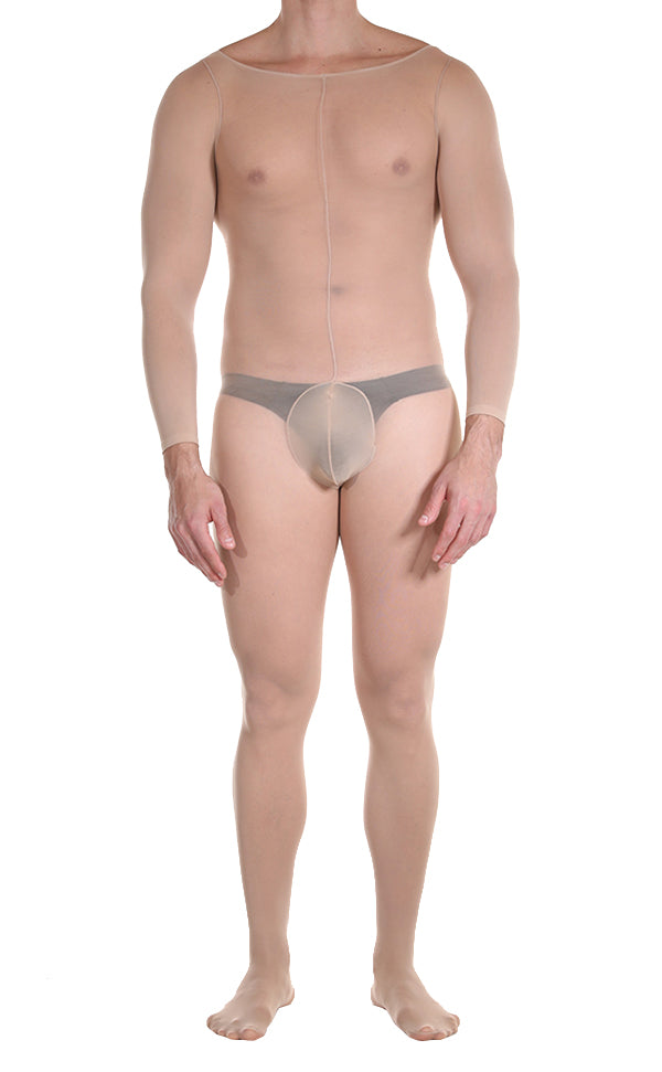 3D Sheer Long Sleeve Bodystocking 3D Sheer Long Sleeve Bodystocking