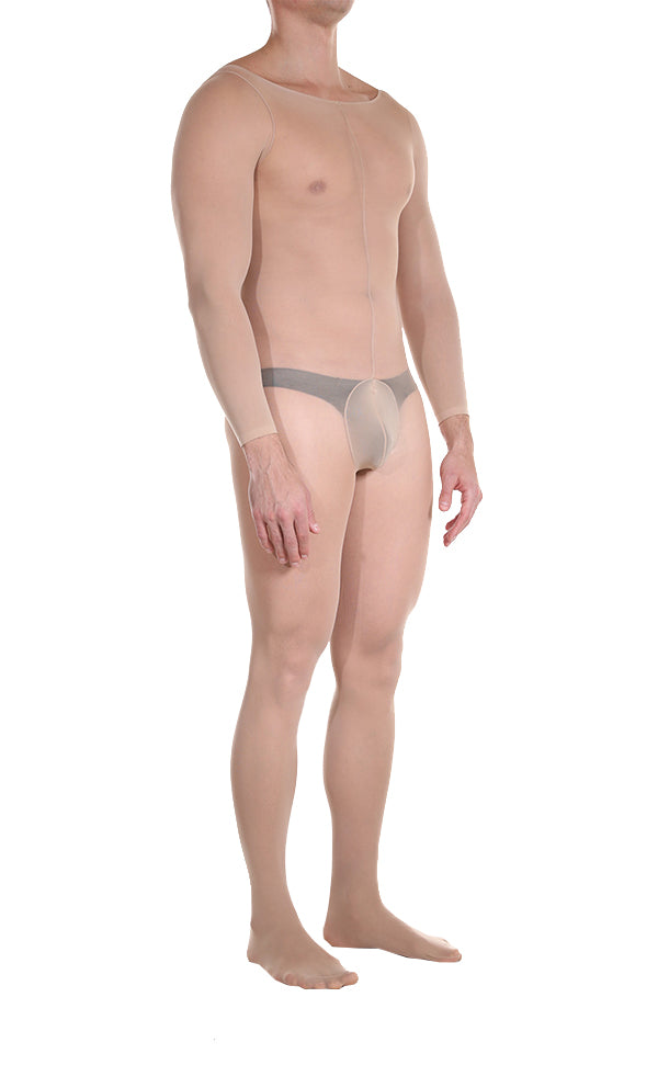 3D Sheer Long Sleeve Bodystocking 3D Sheer Long Sleeve Bodystocking