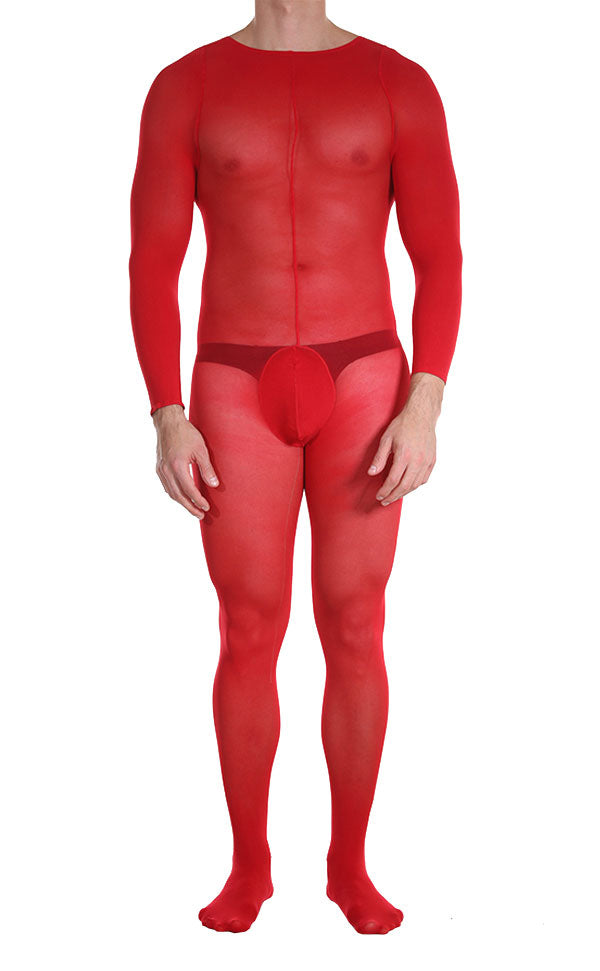 30D Semi Sheer Long Sleeve Bodystockings 30D Semi Sheer Long Sleeve Bodystockings