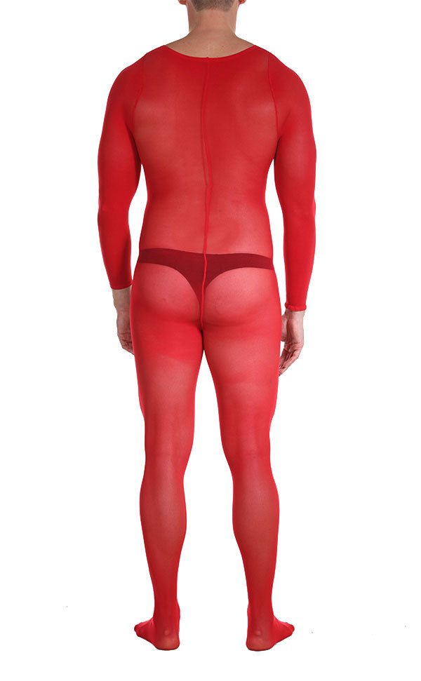 30D Semi Sheer Long Sleeve Bodystockings 30D Semi Sheer Long Sleeve Bodystockings