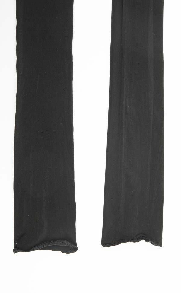 Shiny Footless Pantyhose Sheath Open Shiny Footless Pantyhose Sheath Open