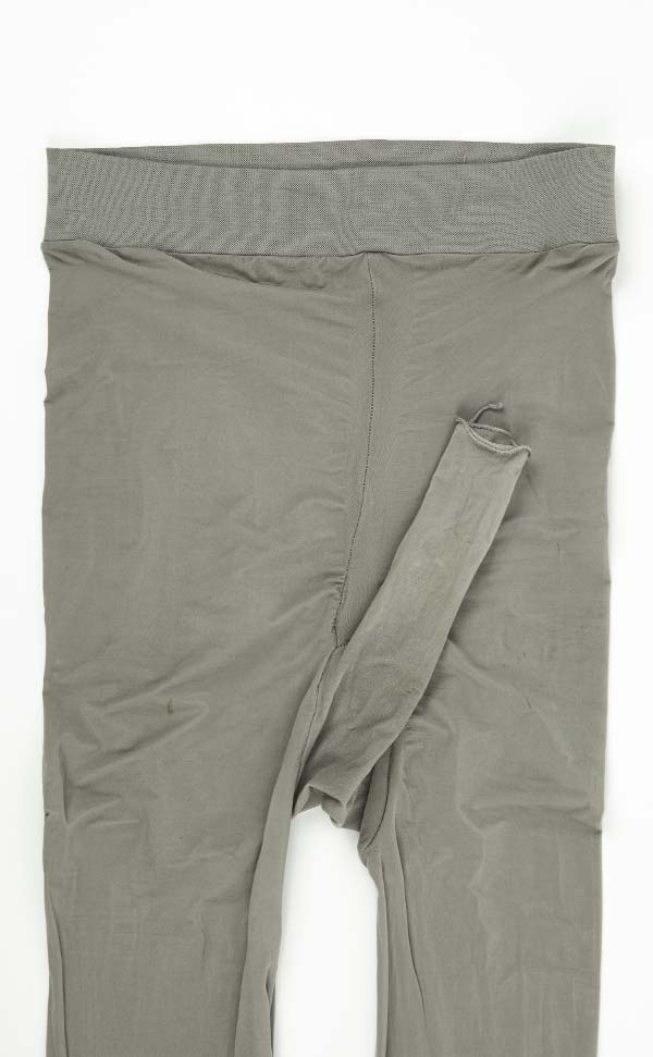 Shiny Footless Pantyhose Sheath Open Shiny Footless Pantyhose Sheath Open