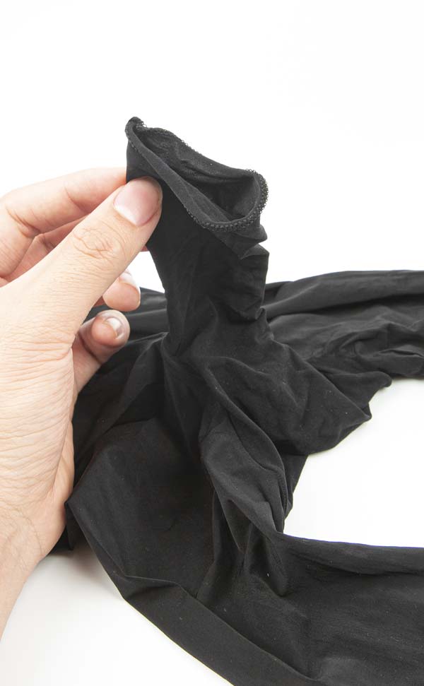 Shiny Footless Pantyhose Sheath Open Shiny Footless Pantyhose Sheath Open