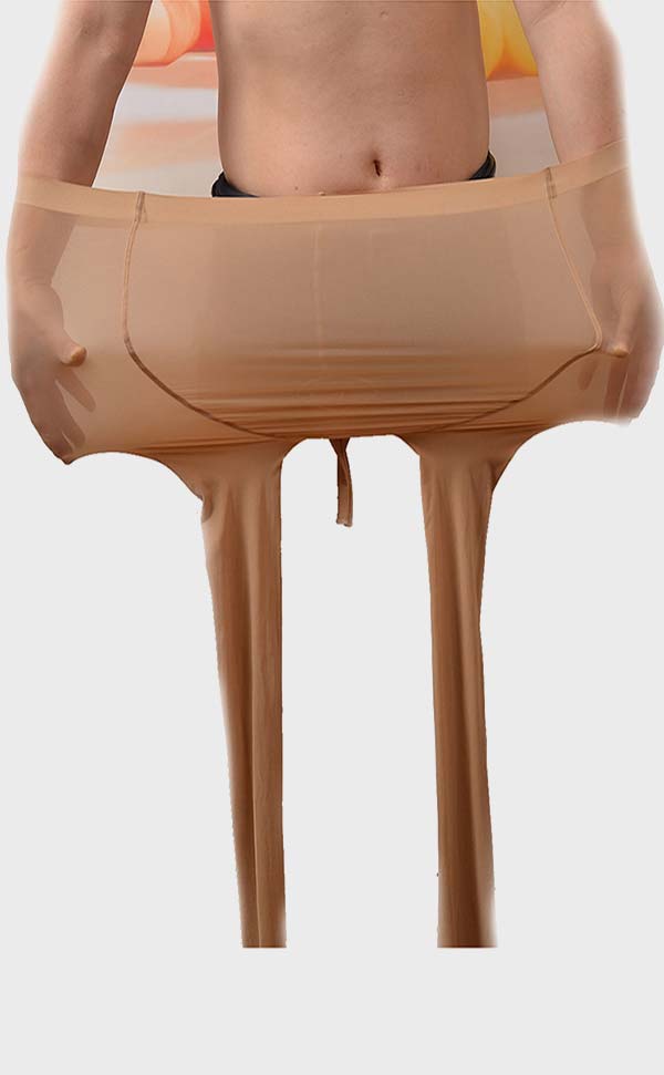 Plus Size Glossy Pantyhose Sheath Closed Plus Size Glossy Pantyhose Sheath Closed