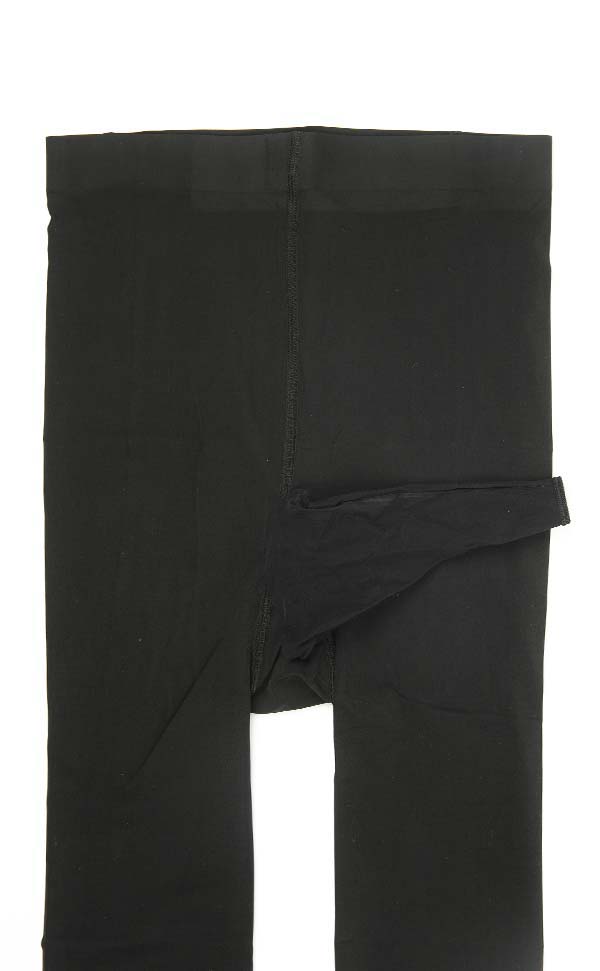 Plus Size Glossy Pantyhose Sheath Open Plus Size Glossy Pantyhose Sheath Open