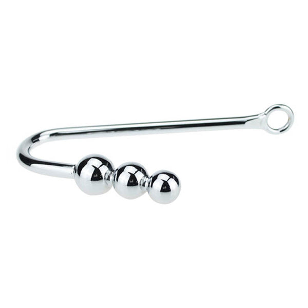 Three Balls Stainless Steel Anal Hook Three Balls Stainless Steel Anal Hook