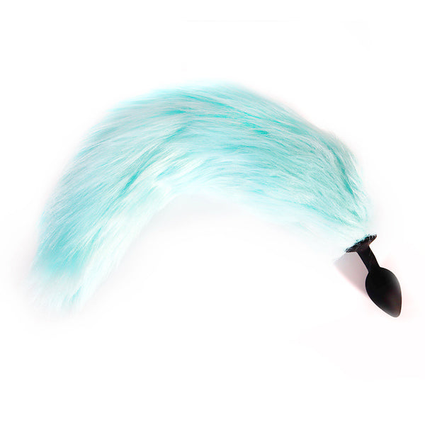 15” LED Fox Tail with Silicone Butt Plug 15” LED Fox Tail with Silicone Butt Plug