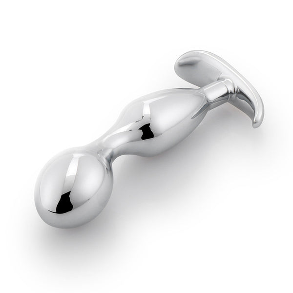 Jeweled Stainless Steel Butt Plug T-bar Jeweled Stainless Steel Butt Plug T-bar