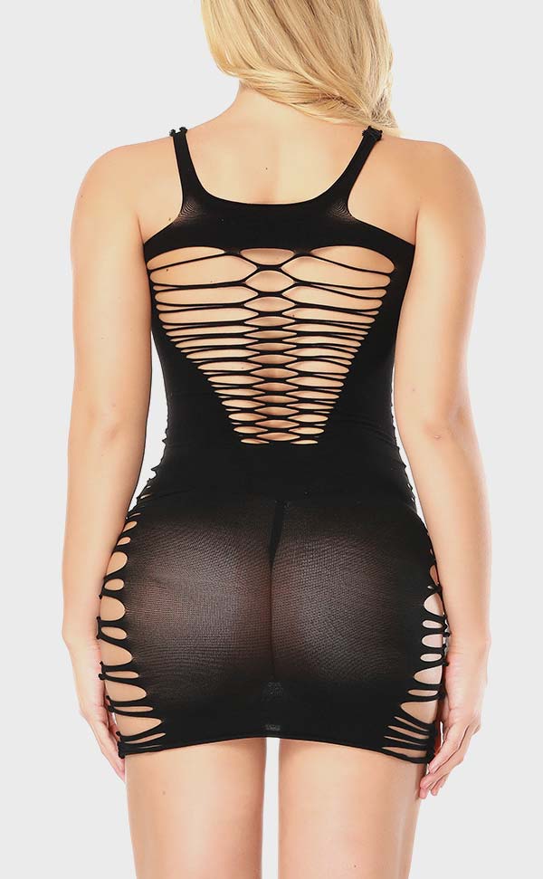 Halter Cut-out Mini Dress Halter Cut-out Mini Dress