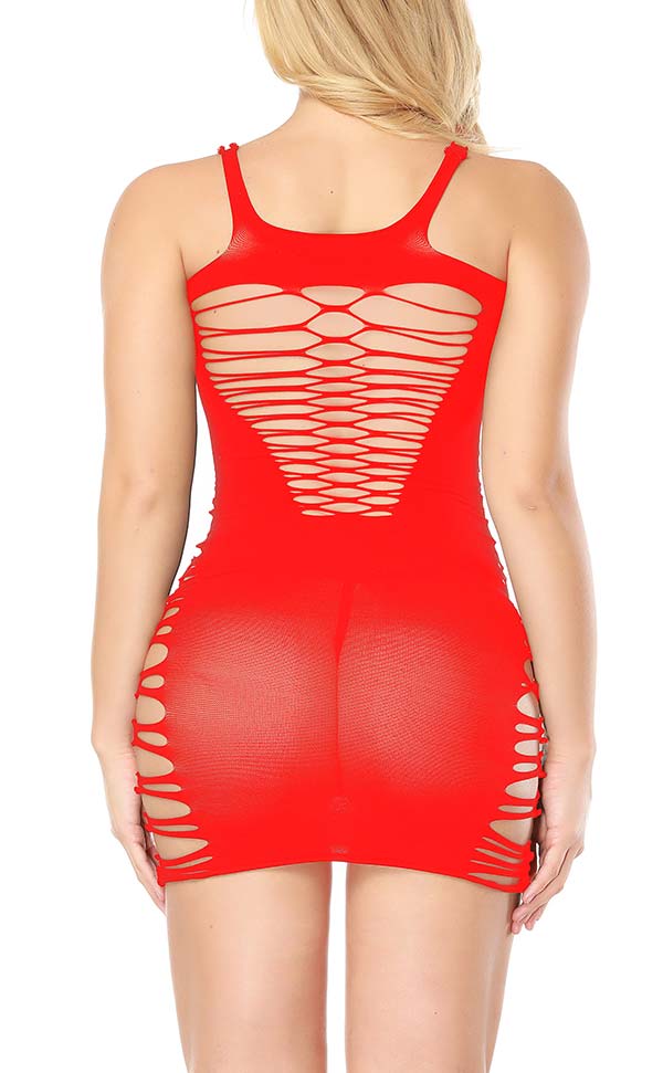 Halter Cut-out Mini Dress Halter Cut-out Mini Dress