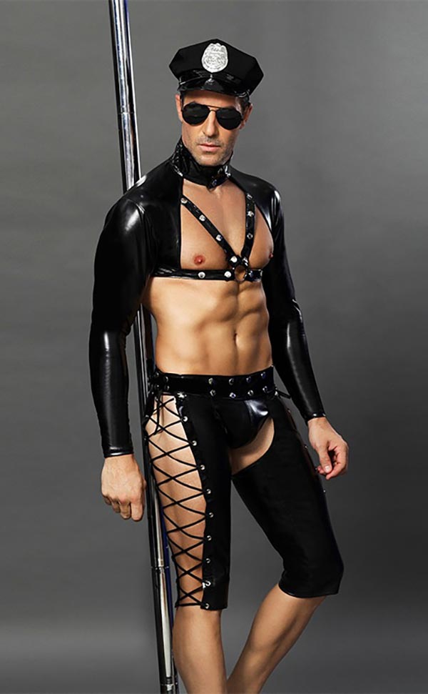 Cool Police Men Cosplay Set Cool Police Men Cosplay Set