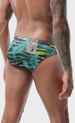 Cheetah Printing Quick Dry Swim Bikini