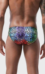 Leopard Low Rise Quick Dry Swim Bikini