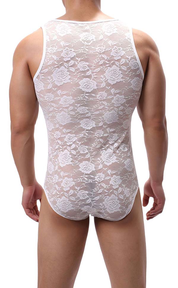 Men’s Jacquard Lace Bodysuit Men’s Jacquard Lace Bodysuit