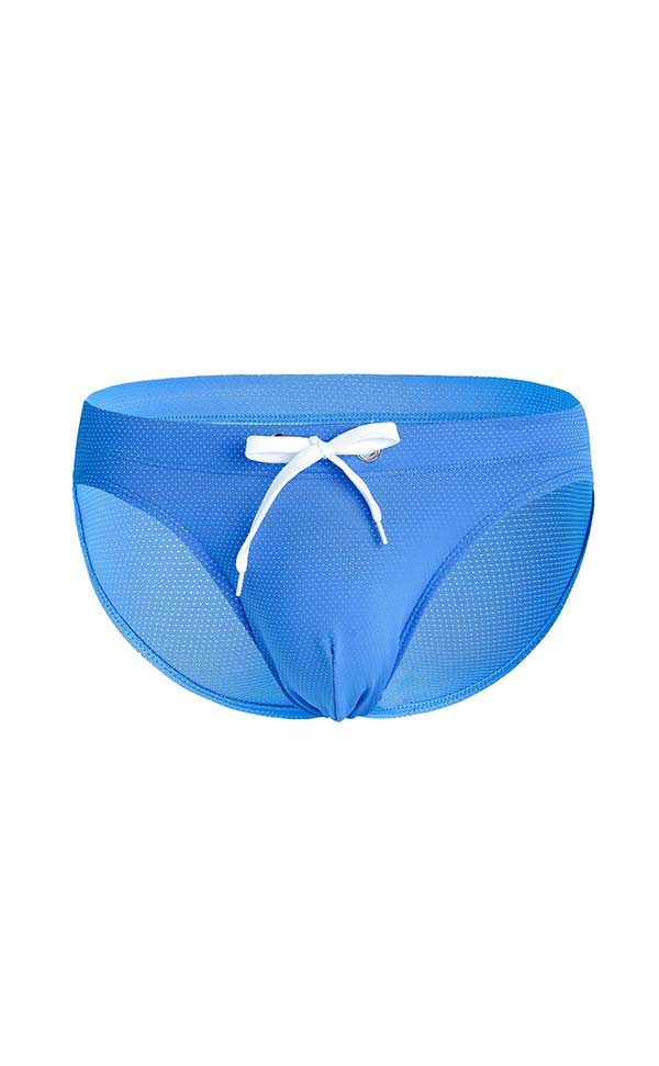 Solid Color Breathable Swim Briefs Solid Color Breathable Swim Briefs