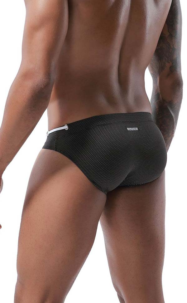 Solid Color Breathable Swim Briefs Solid Color Breathable Swim Briefs