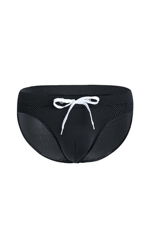 Solid Color Breathable Swim Briefs Solid Color Breathable Swim Briefs