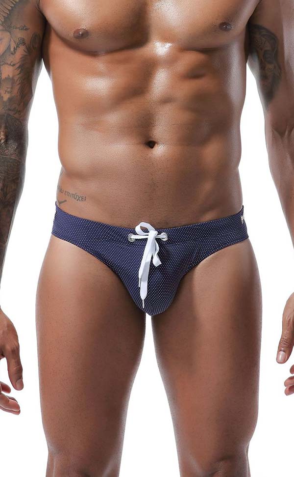 Solid Color Breathable Swim Briefs Solid Color Breathable Swim Briefs