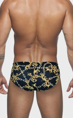 Swim Briefs with Cup Sponge Pad