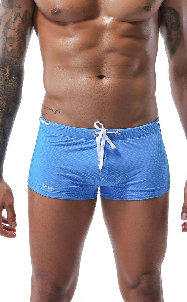 Solid Color Breathable Swim Trunks Solid Color Breathable Swim Trunks