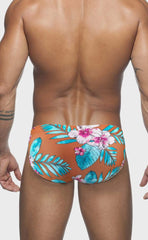 Hawaii Swim Briefs with Sponge Pad