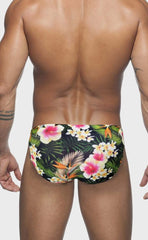 Hawaii Swim Briefs with Sponge Pad