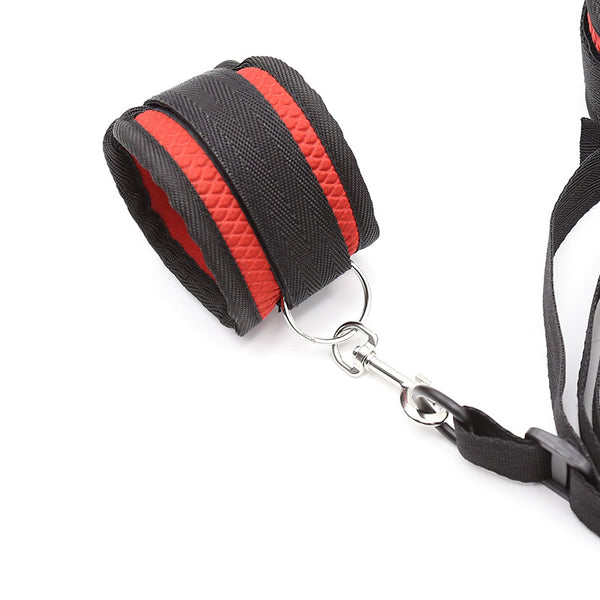 5 pc Bondage Adventure Sets-Red 5 pc Bondage Adventure Sets-Red