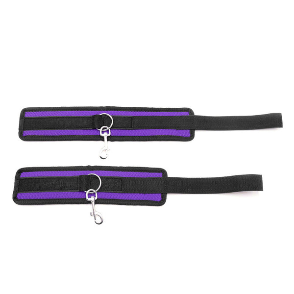 5 pc Bondage Adventure Sets-Purple 5 pc Bondage Adventure Sets-Purple